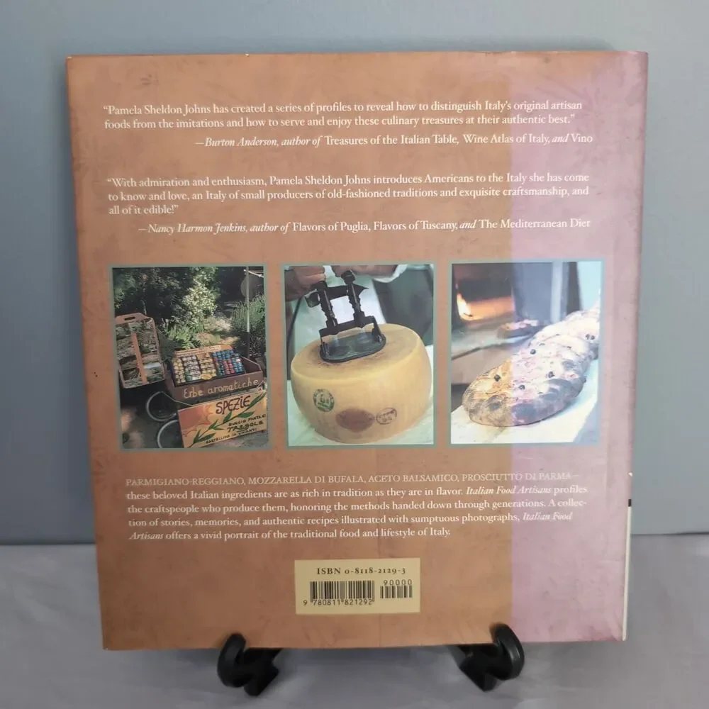 Italian Food Artisans Traditions And Recipes By Pamela Sheldon Johns Cookbook